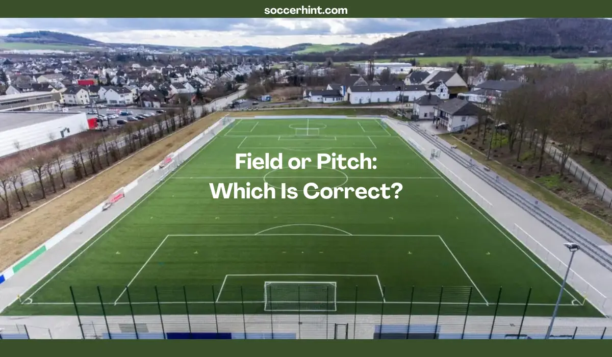 why is soccer field called a pitch